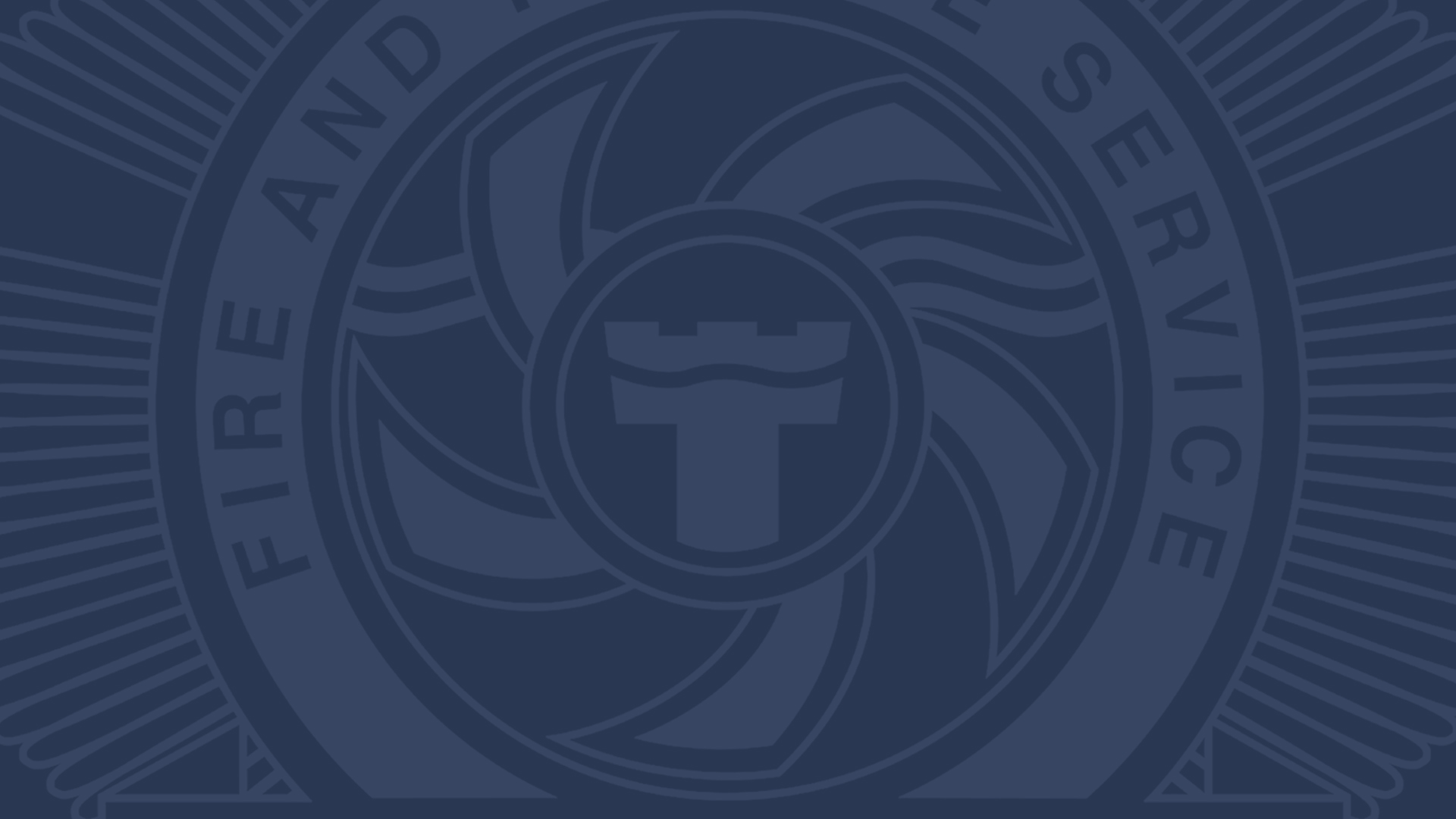 Photograph of fire service logo