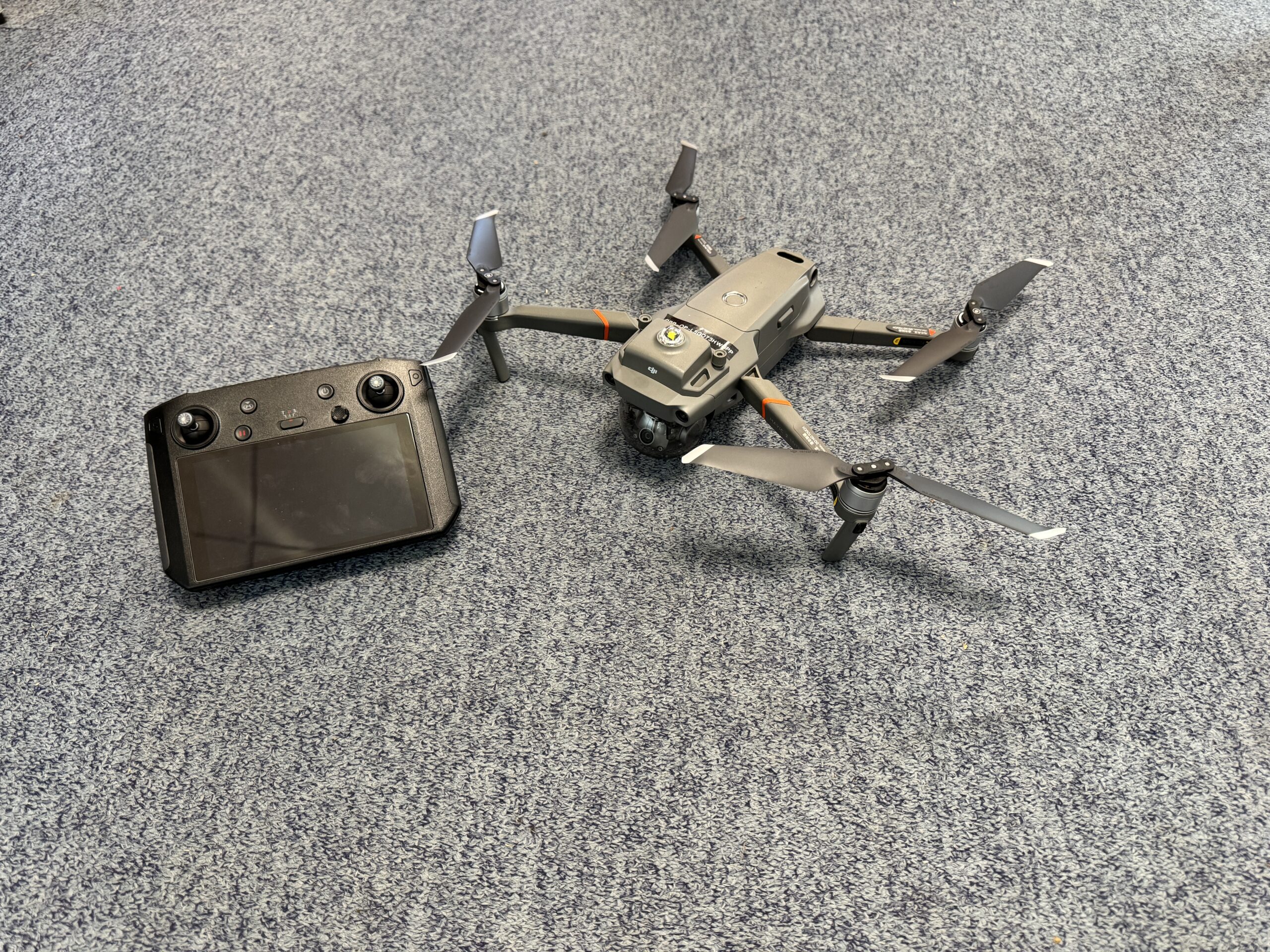Photograph of the DJI Magic Drone and its controller
